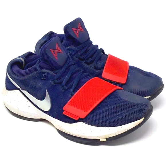 Nike Paul George PG 1 USA Olympics Basketball Shoes 878627-900 Men's Size 7 - Picture 1 of 13